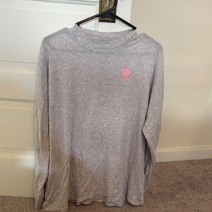 Victoria's Secret Gray Long Sleeve Tee
